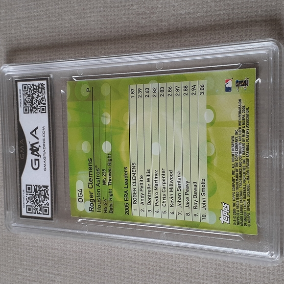 Roger Clemens Houston Astros Refractor Own The Game OG4 MLB Mint - Picture 2 of 4